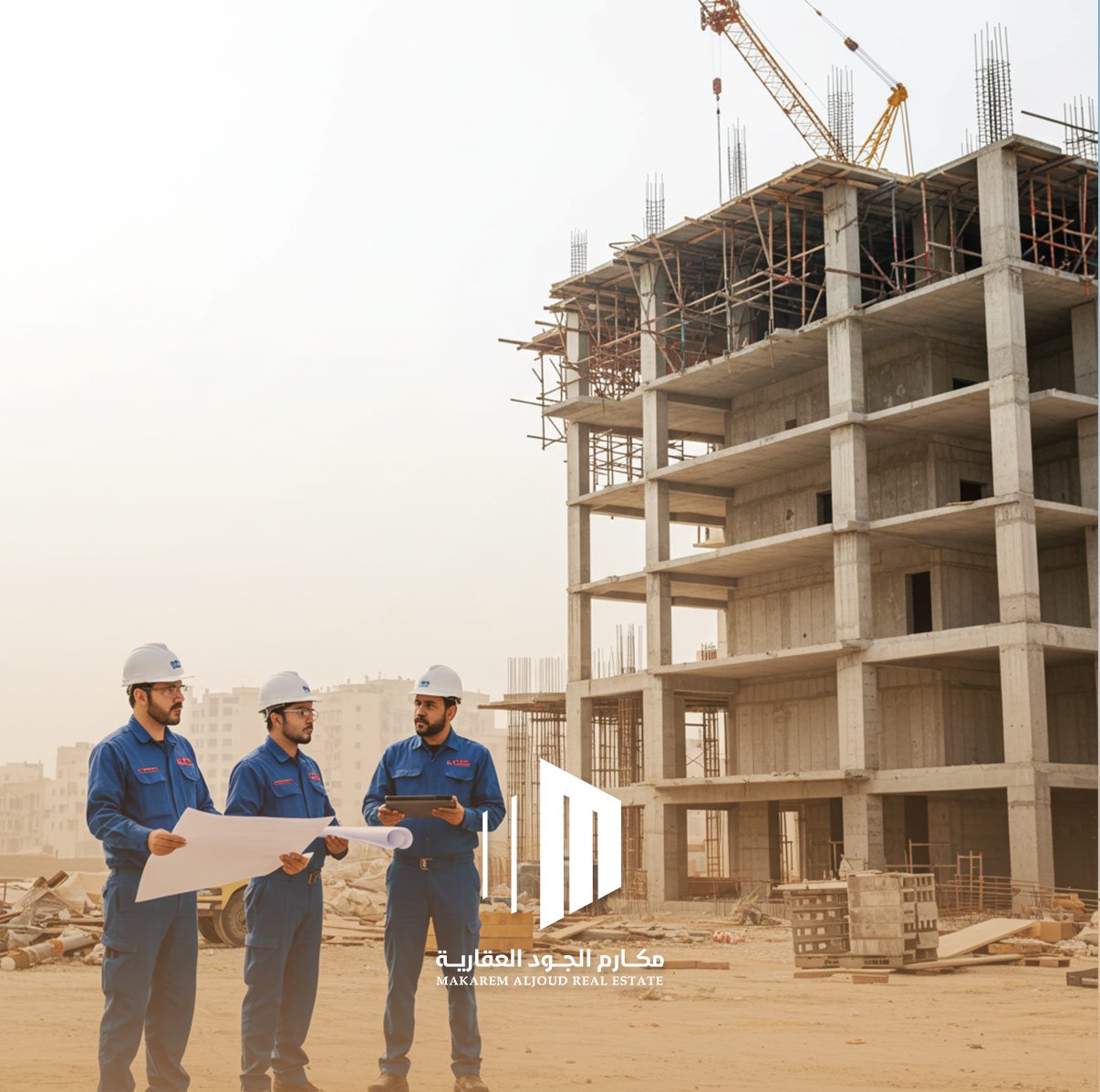 إشراف هندسي على البناء في جدة