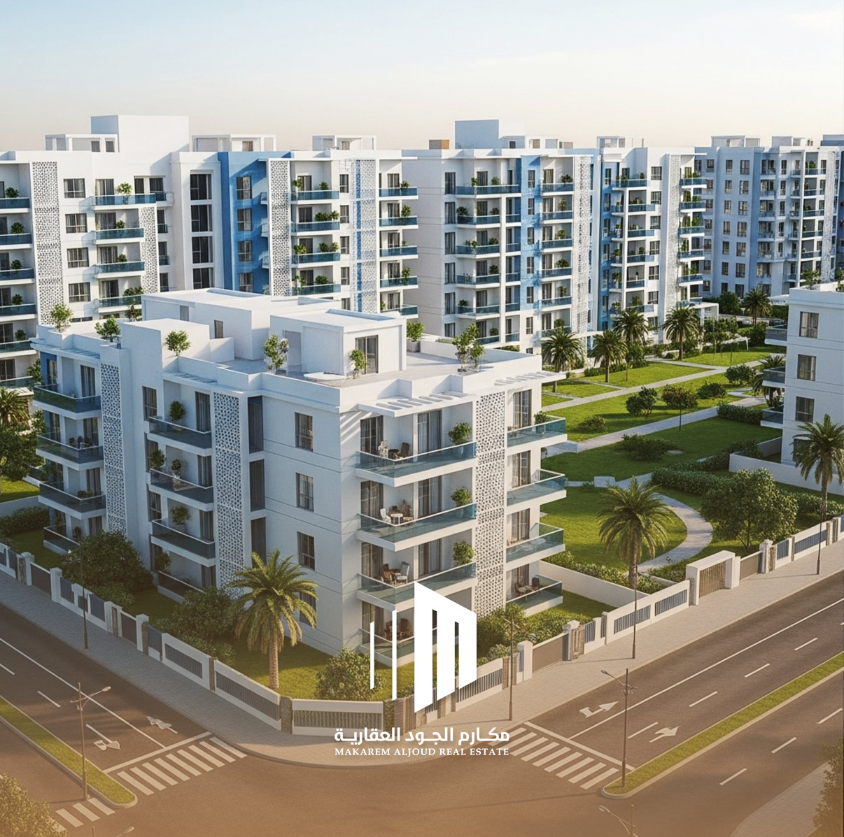 شقق تمليك في الحمراء قريبة من الكورنيش محتوي