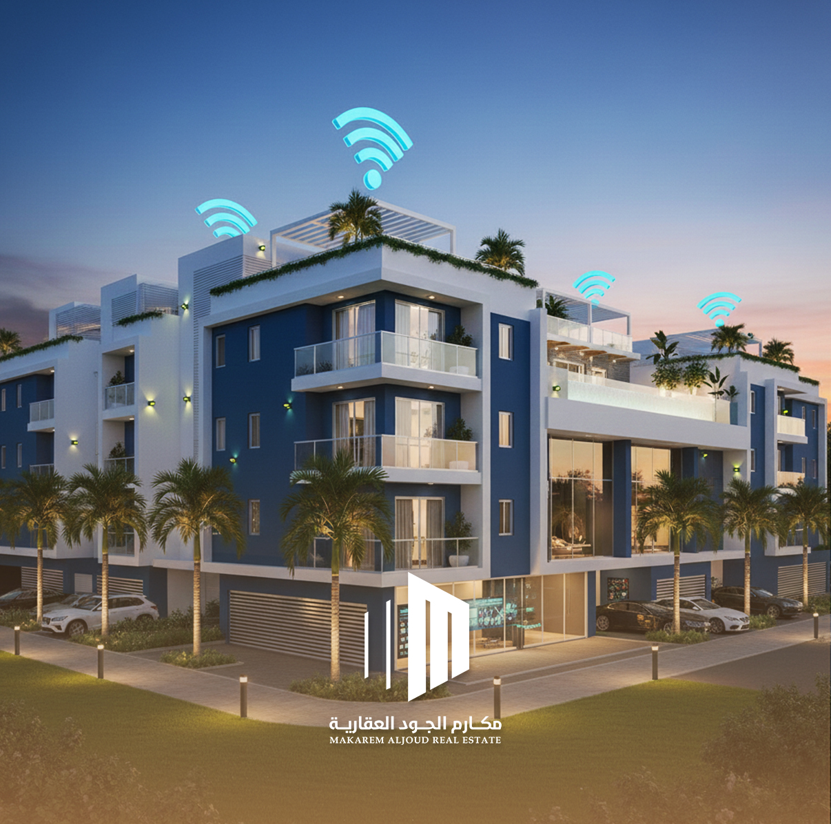 شقق تمليك فاخرة مع مواقف ومرافق حديثة في جدة