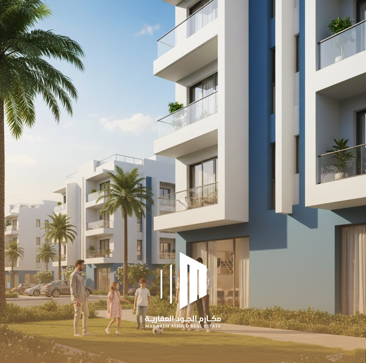 شقق تمليك مناسبة للعائلات في الأحياء الراقية بجدة محتوي 