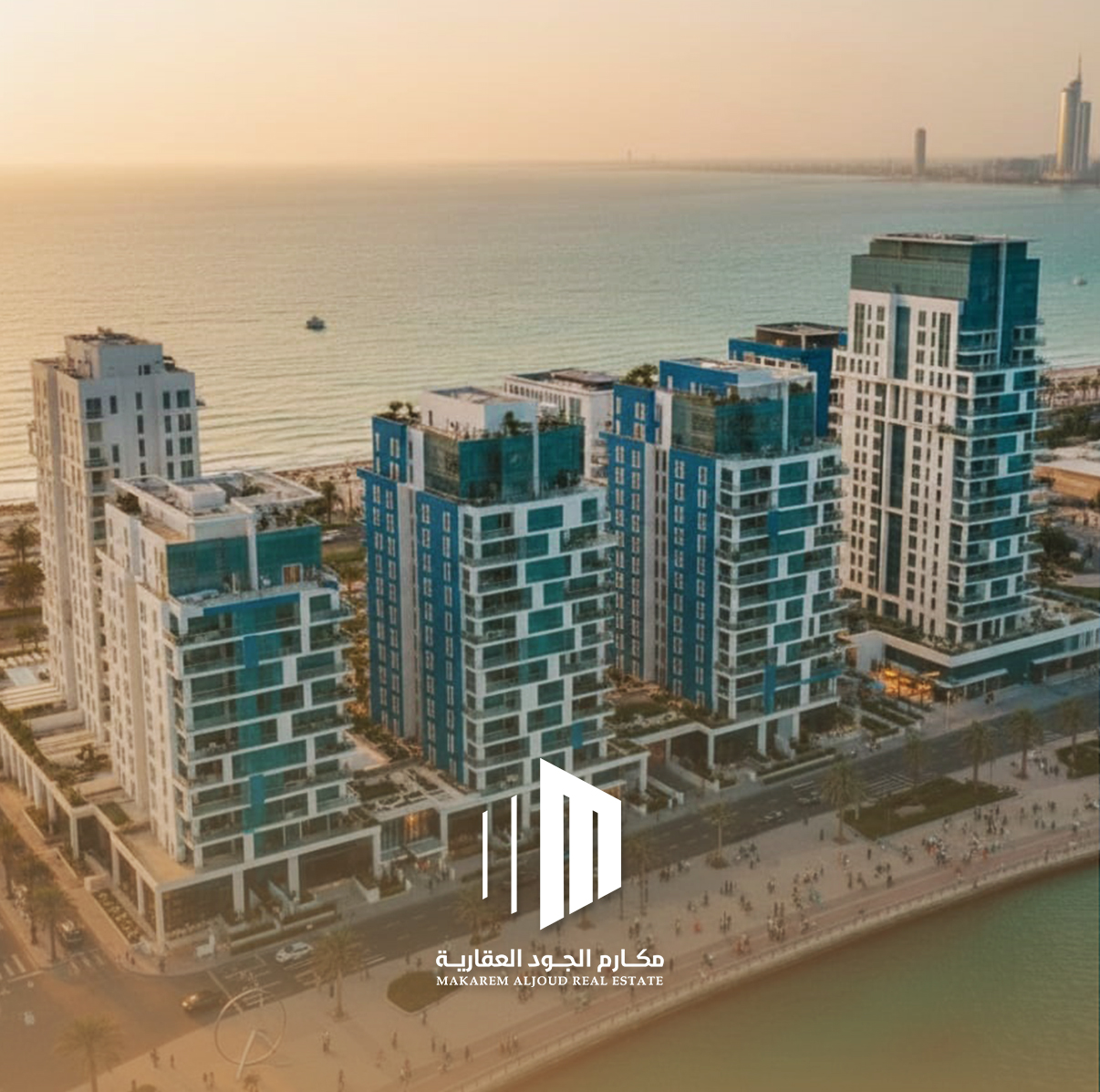  شقق حديثة للبيع بالقرب من كورنيش الحمراء محتوي