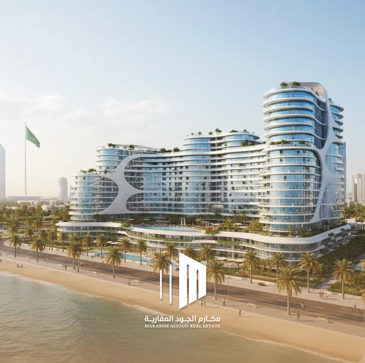 شقق جديدة بالقرب من كورنيش الحمراء