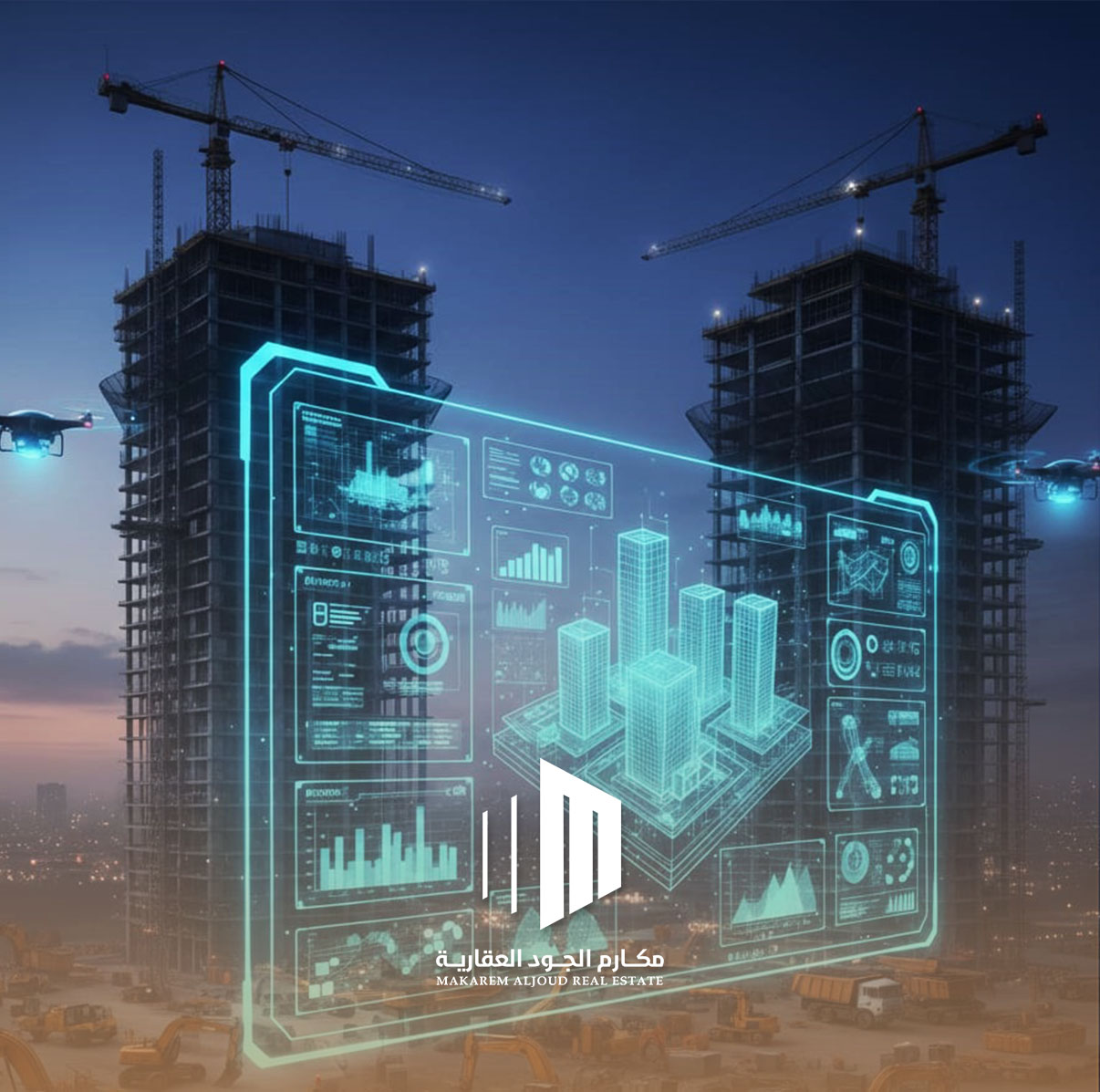 إدارة وتطوير المشاريع العقارية