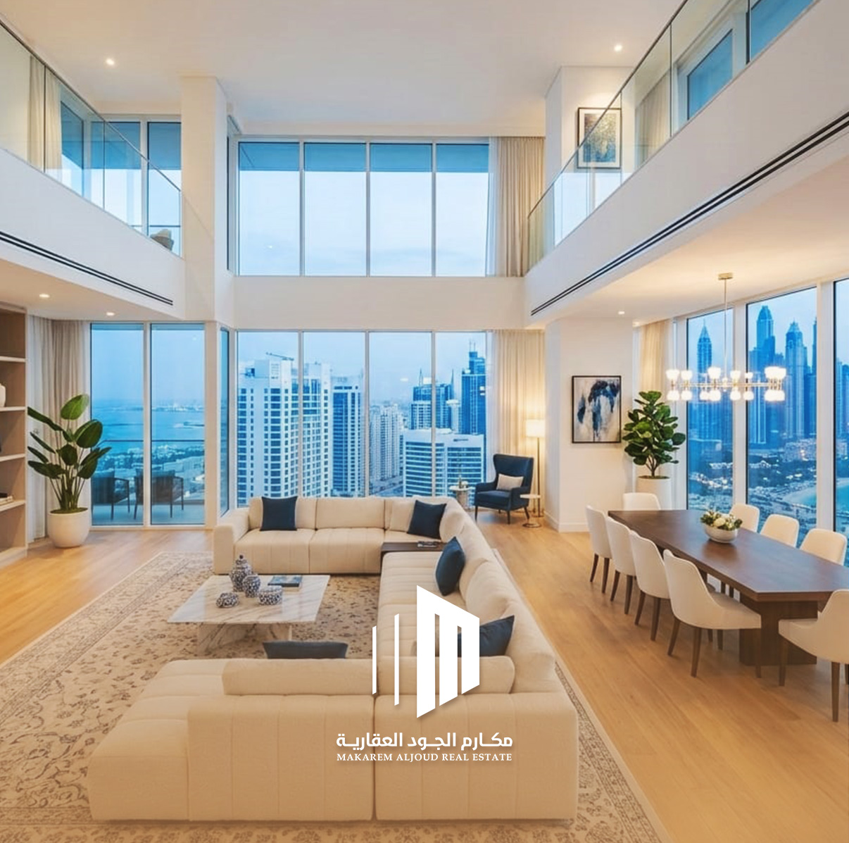 شقق بمساحات واسعة حتى 184 متر