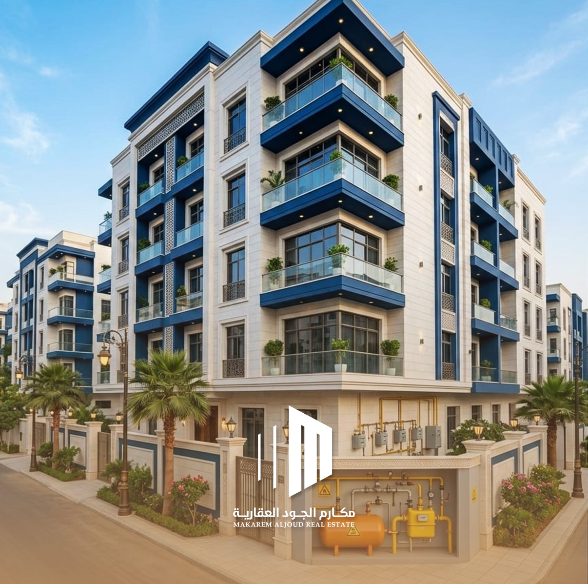 شقق بغاز مركزي جدة