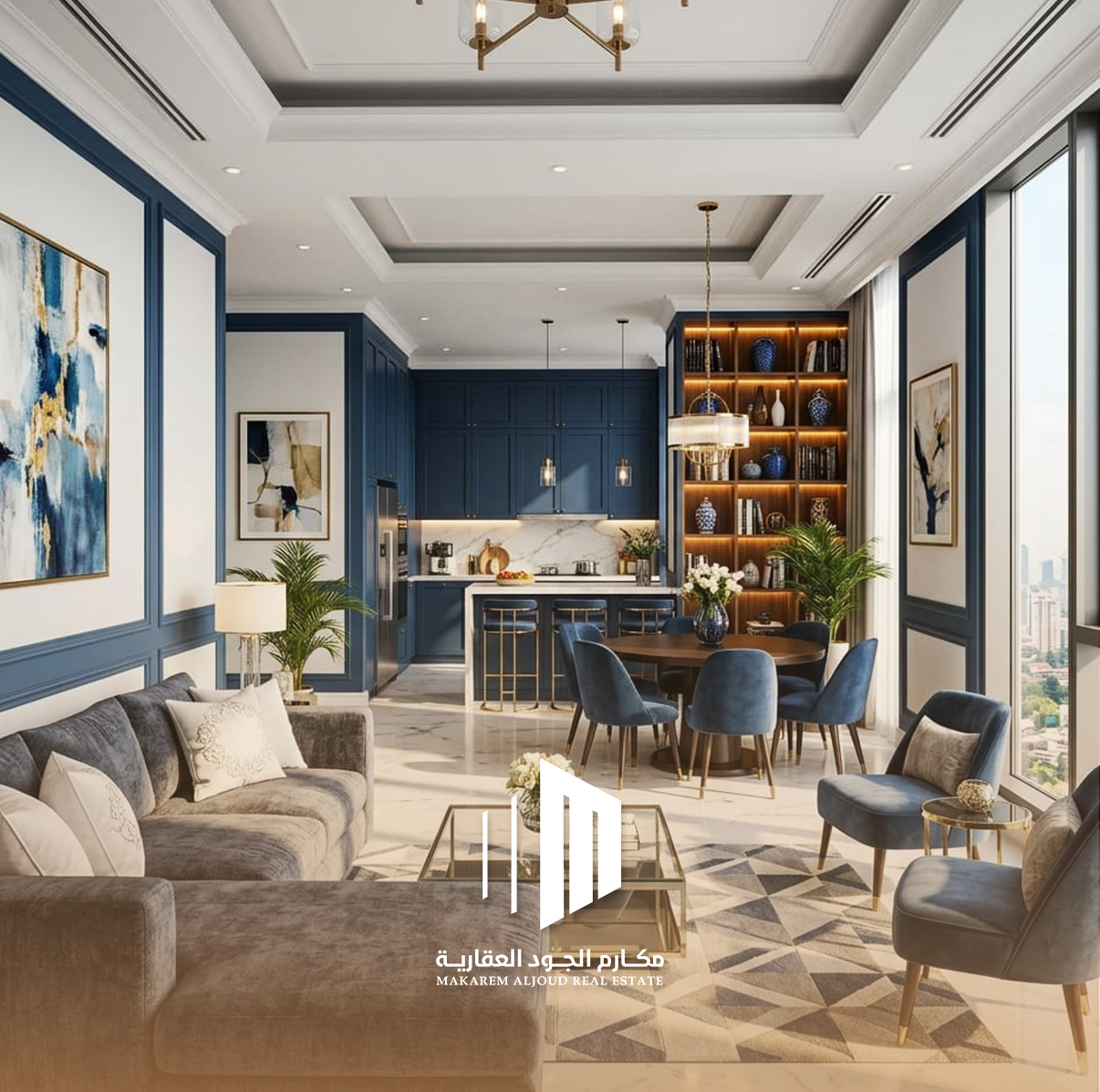 شقق فاخرة بمرافق كاملة