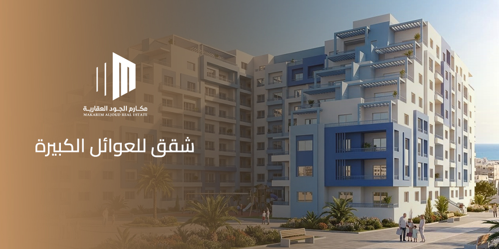 شقق للعوائل الكبيرة